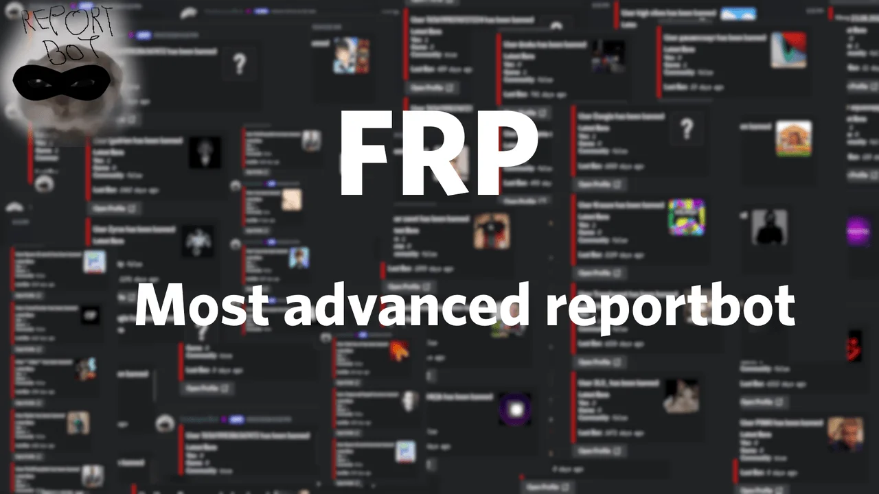 FRP | Steam ReportBot & ban tracker